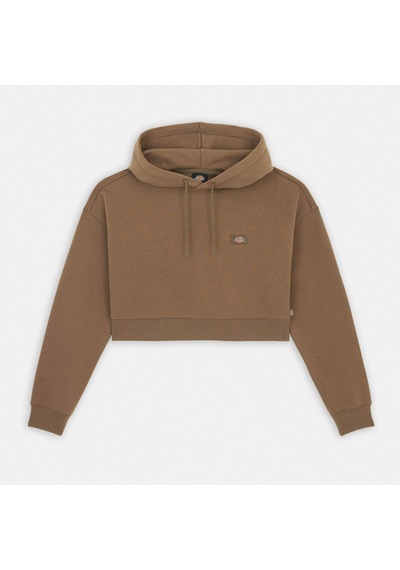 Dıckıes Dickies Oakport Cropped Kadın Kahverengi Hoodie