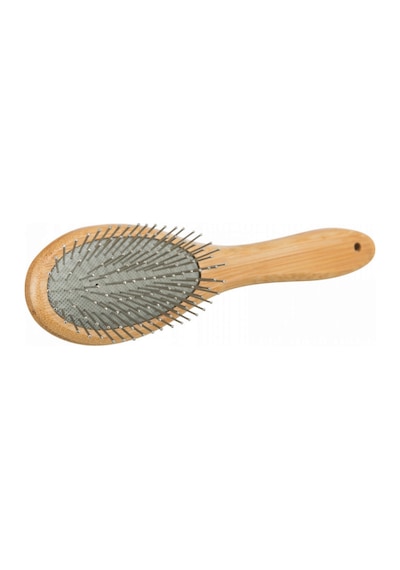 Trixie Çift Taraflı Tarama Fıçası Bambu Gldısptm - 48 Saplı 6x22cm