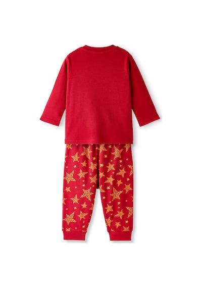Gsstore Galatasaray Bebek Yeni Yıl Pijama Takımı B252298 Sarı - Kırmızı