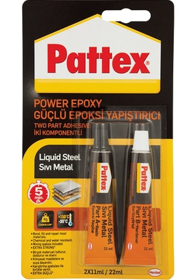 Pattex Sıvı Metal Epoksi Metal Yapıştırıcı Çatlak Onarıcı 31G