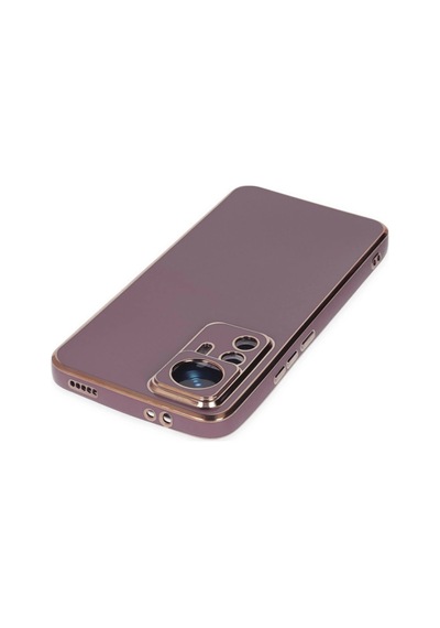 Xiaomi Mi 12t Pro Kılıf Volet Silikon - Mor -