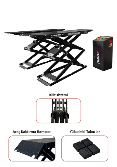 3.5 Ton 2 Metre Makaslı Lift Gpml101