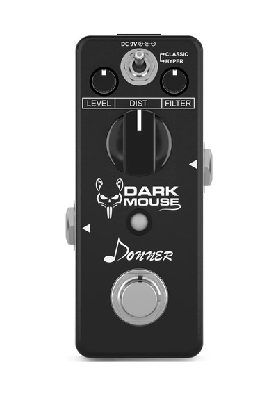 Donner Dark Mouse Distortion Pedal Siyah