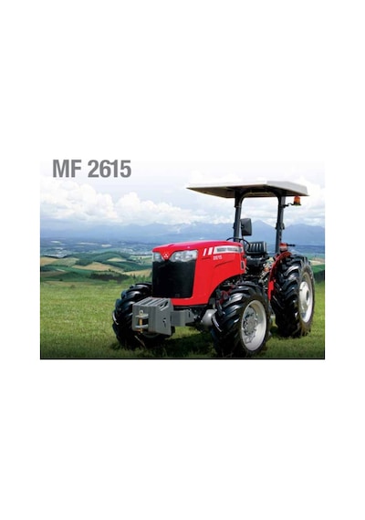 Massey Ferguson 2615 Traktör Kaporta Kılıfı Ve Koltuk Kılıfı Seti