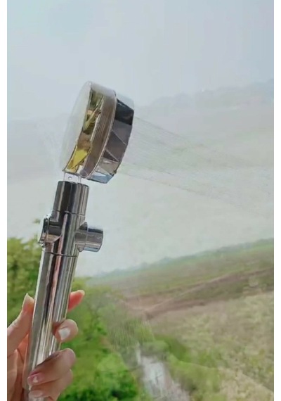 Yayke 360 Derece Dönebilen Aç Kapa Su Tasarruflu Duş Başlığı Diğer