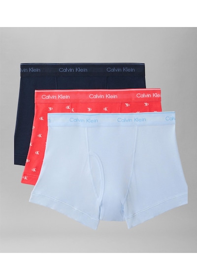 Calvin Klein Erkek 3'lü Boxer 000nb4002a-yma Pembe