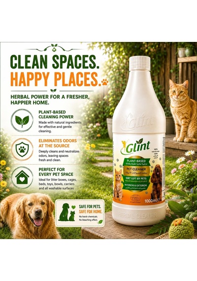 Pet Cleaner 1 Litre%100 Bitkisel Evcil Hayvan Kedi Köpek Çok Amaçlı Temizlik Pati Temizleyici Şampuan Koku Giderici