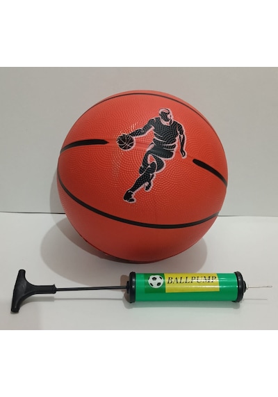 Basketbol Topu ve Şişirme Pompasi