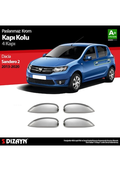 Dacia Sandero 2 Krom Kapı Kolu 4 Kapı 2013-2020