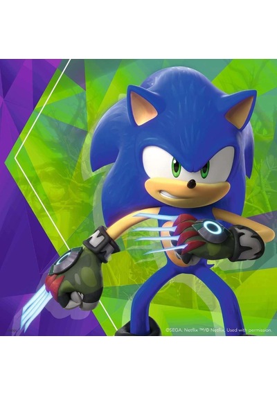 , 3x49p Puzzle Sonic, Çocuk Puzzle Standart
