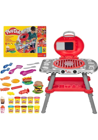 G0500 Play-doh Cızırtılı Izgara Oyun Seti +3 Yaş Çok  Renkli