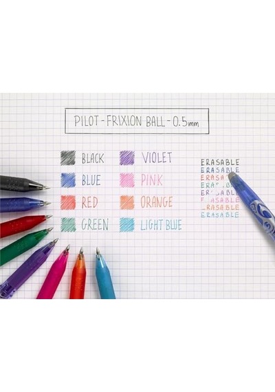 Frixion Ball - Kırmızı Çok Renkli