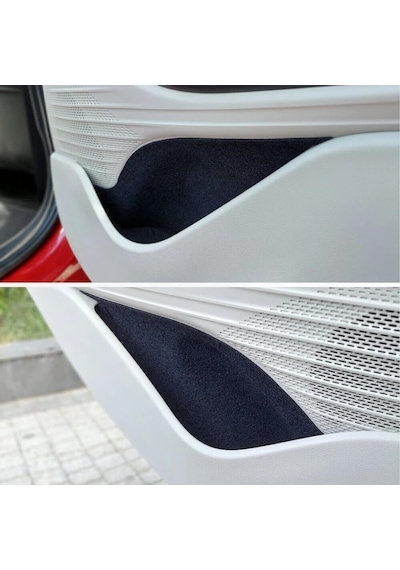 Hyundai Bayon Uyumlu Konfor Seti Kapı Cepleri, Bardaklık, Torpido Ve Konsol İçin Kaymaz Kumaş Standart