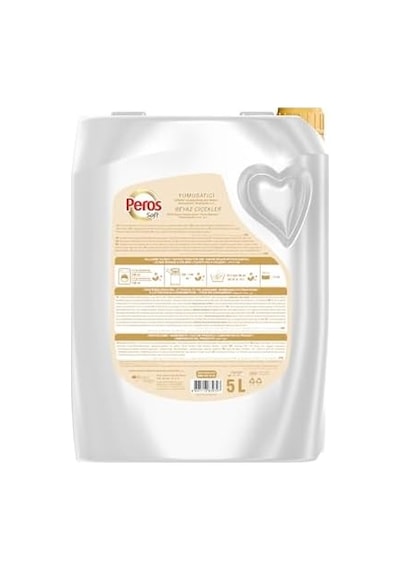 Soft Yumuşatıcı Beyaz Çiçekler 5000 Ml 1000'li Set