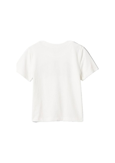 Gap V-logo Tee T-shirt - 609749-9912 Krem