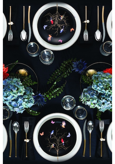 Karaca  Fine Pearl Grace 58 Parça 12 Kişilik İnci Yemek Takımı Black