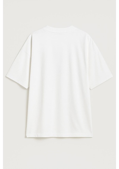 Erkek Bisiklet Yaka Oversize %100 Pamuk T-shirt Çok Renkli