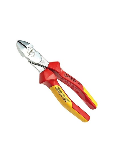 Orbis 33-200 Vde 1000v İzoleli Ağır Hizmet Uzun Şaft Yan Keski 200 Mm