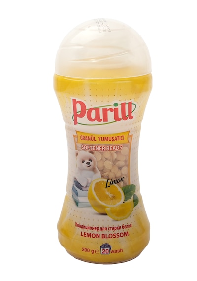 Parill Organik Vegan Granül Çamaşır Yumuşatıcı Limon Kokulu, 200g 20 Yıkama Yerli Üretim Tekli