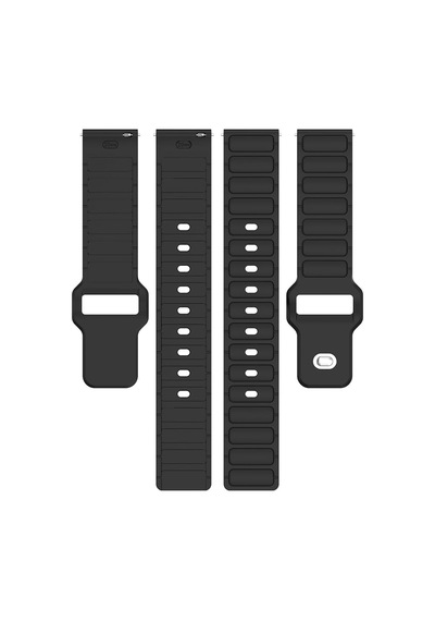 22mm Silikon Akıllı Saat Kordon - Strap Kayış Çok Renkli