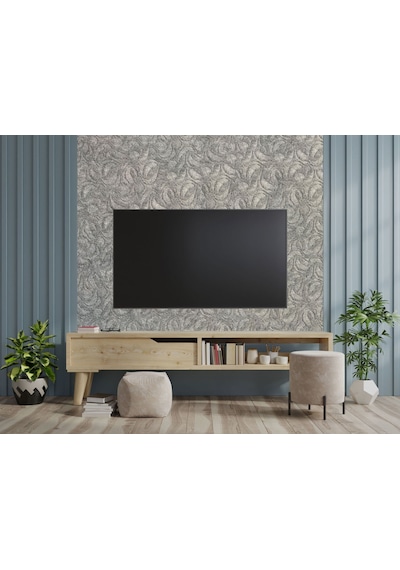 Tink 3d Kendinden Yapışkanlı Akustik Keçe Panel Modern Desenli 52x98 Cm 2 Adet 1 M² Gri