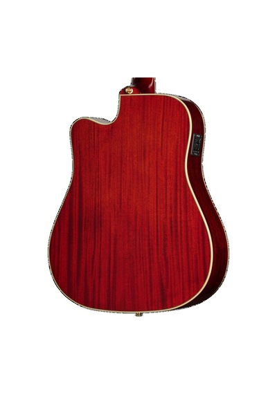 Epiphone Hummingbird Standard Ec Elektro Akustik Gitar Cherry Sunburst