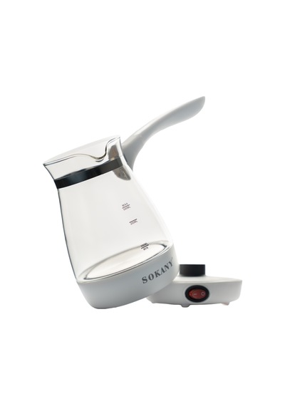 Sokany YLW-607 600 W Cam Elektrikli Türk Kahvesi Makinesi