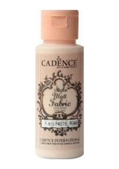 Cadence Style Matt Fabric Kumaş Boyası F-610 Pastel Pembe