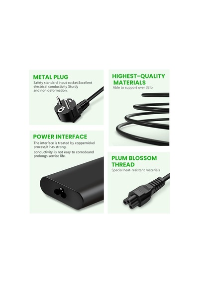 Dell Xps 15 7590 9560 9570 9530 P56f001 Hassas 5510 İçin 130 W Dizüstü Şarj Adaptörü, Inspıron
