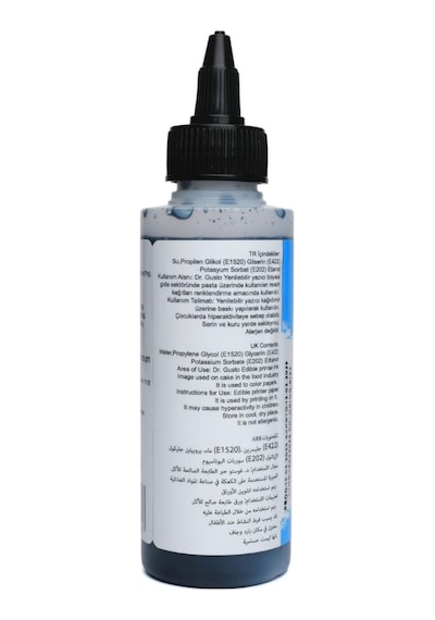 Yenilebilir Yazıcı Mürekkebi Siyah 115 Ml Pasta Baskı Ve Gıda Yazıcı Mürekkebi