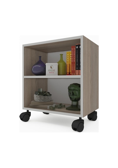Kenzlife Kitaplık Beril 048x030x020 Crd Tekerlekli Mutfak Dolabı