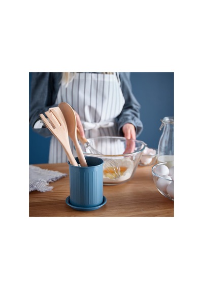 Çatal Kaşıklık Mutfak Bıçaklık Mavi Renk Paslanmaz Çelik 13 Cm Beyaz - 751070803 Beyaz