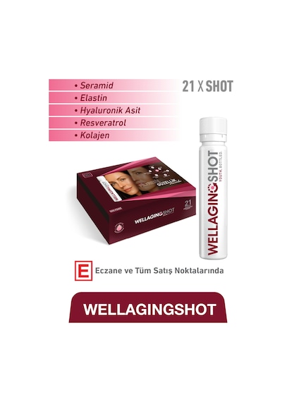 Well Aging Shot 21 Shot & Exoshine 10 Ml