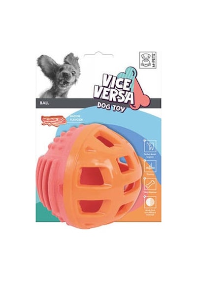 Vice Versa Ball Pastırma Aromalı Köpek Oyuncağı 12,5 Cm