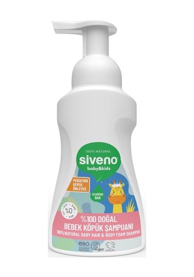 Doğal Bebek Köpük Şampuanı 250 Ml