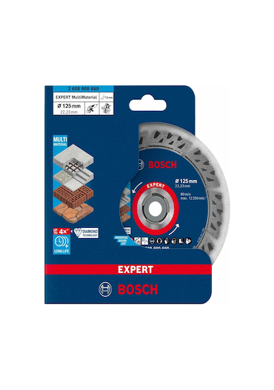 Bosch Expert 125 Mm Yapı Malzemeleri Elmas Kesme Diski 2608900660