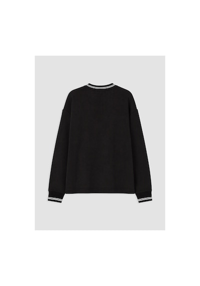 LC Waikiki Alıta Cıty Farkıyla Lcw Everyday Siyah Soft Touch Çizgili Kadın Sweatshirt Siyah - 924429636 Siyah LC Waikiki Alıta Cıty Farkıyla Lcw Everyday Siyah Soft Touch Çizgili Kadın Sweatshirt Siyah - 924429636 Siyah