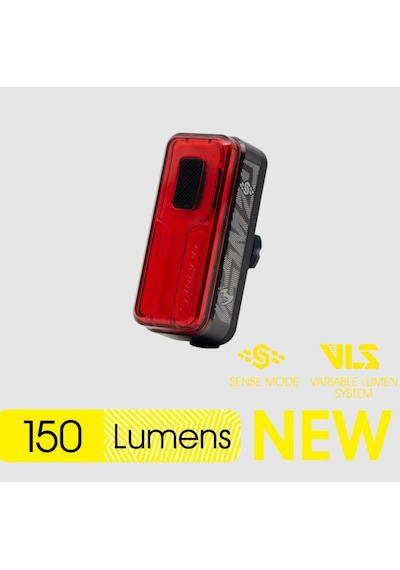 Moon Helıx Sense 150 Lümen Usb Arka Lamba Siyah