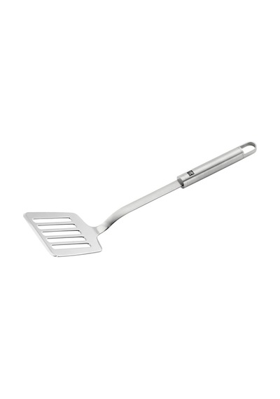 Pro Kızartma Spatulası, 35 Cm, Metalik Gri, 18/10 Paslanmaz Çelik Gümüş