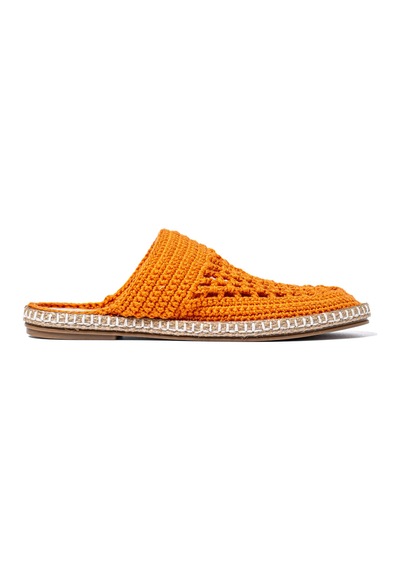 Terlik Kadın Bbs Jmy John May Knitwear Slippers Orange Turuncu