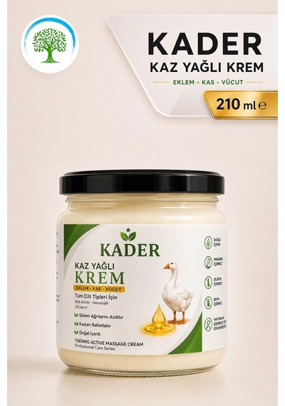 Çareburada - Kader Kaz Yağlı Krem 210 Ml