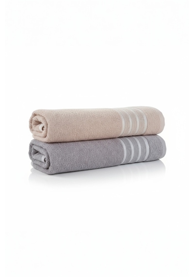 2lı 70x140 Banyo Havlusu Bej