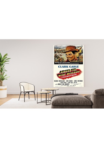 Across The Wide Missouri 1951 Poster