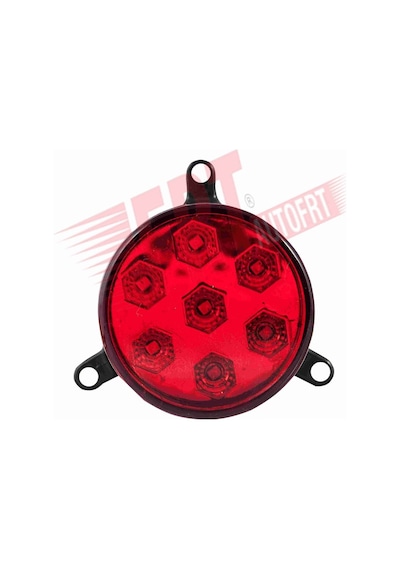 24V Stop Lambasıiç Ledli Yuvarlak Kırmızı 7 Ledli Isuzu Turkuaz N11.17549