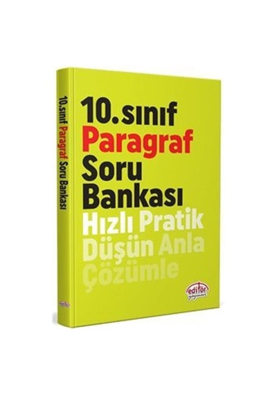 10. Sınıf Paragraf Soru Bankası / Kolektif