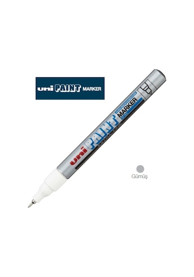 Uniball Paınt Marker 0.8 Boyama Markörü Gümüş