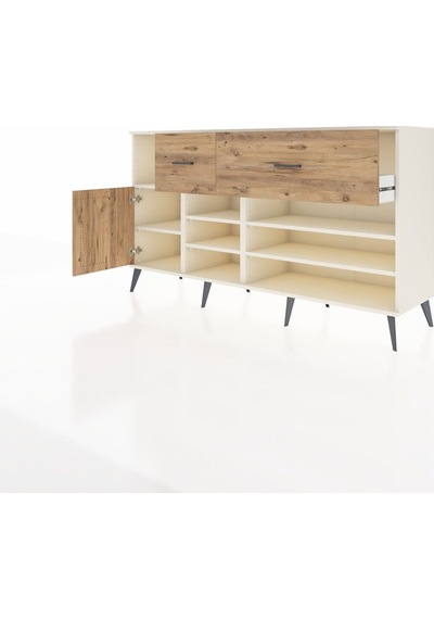 Hyperion Konsol 6 Raflı 2 Çekmeceli Tek Kapaklı 176x44x99 Aytaşı-çam Aytası/atlas Çam - Aytası Hyperion Konsol 6 Raflı 2 Çekmeceli Tek Kapaklı 176x44x99 Aytaşı-çam Aytası/atlas Çam - Aytası