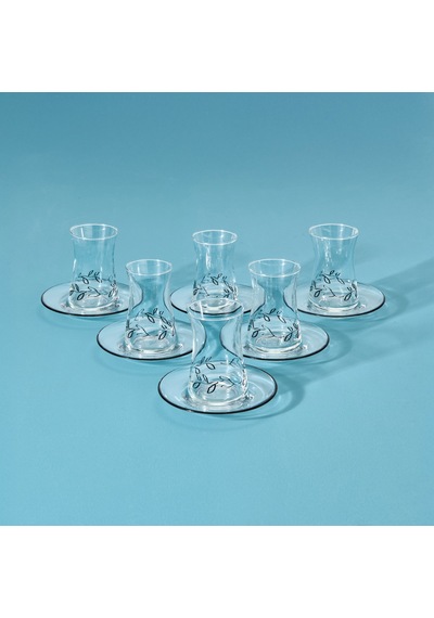 Kitchen Nemi 12 Parça Çay Seti - Renkli - 130 Ml