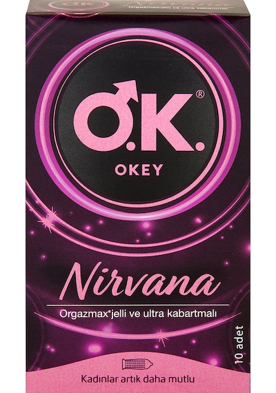 Okey Nirvana Prezervatif 10'lu 2 Adet