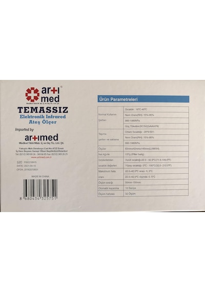 Wl-601 Alından Temaşsız Ateş Ölçer